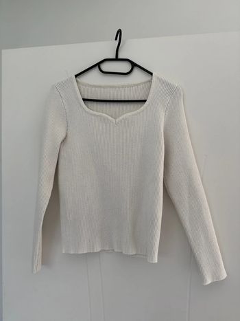 Pull blanc