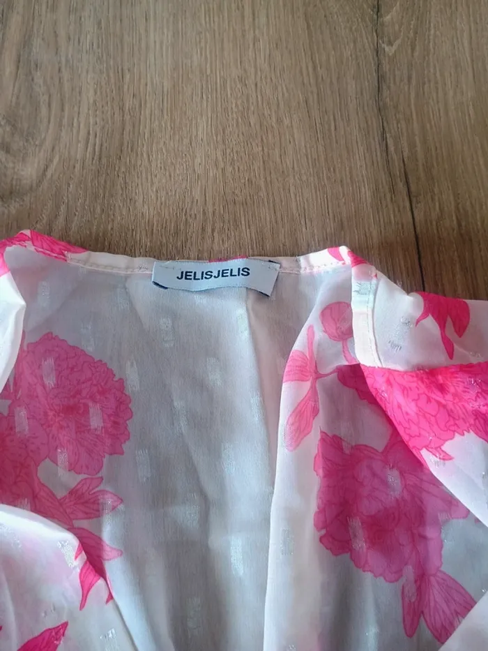 Robe longue fleurie - Taille unique (convient du 36 au 42) - photo numéro 5