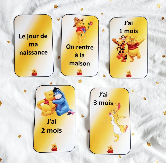 Cartes étape - Winnie et ses amis - photo numéro 2