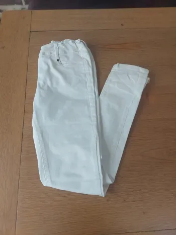 Jean's skinny blanc 12 ans kiabi