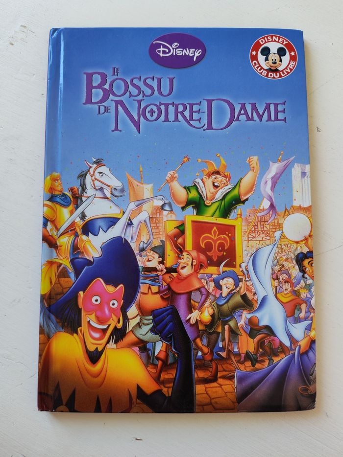 Livre Disney Le Bossu de Notre-Dame – Hachette 📚✨ - photo numéro 1