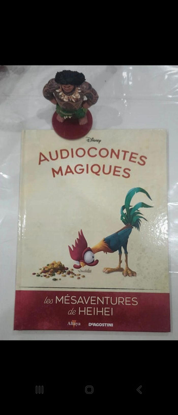 Numėro106 audioconte Magique Altaya disney deagostini livre+figurine audio conte compte