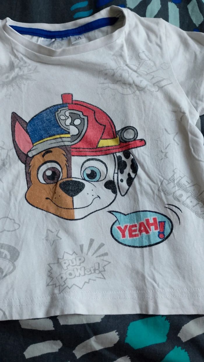 #manu_7896garcon3ans t shirt manches courtes - photo numéro 2