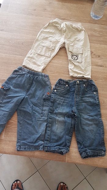 Lot pantalons 18 mois