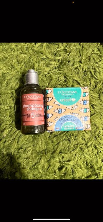 Lot l’occitane shampooing et savon