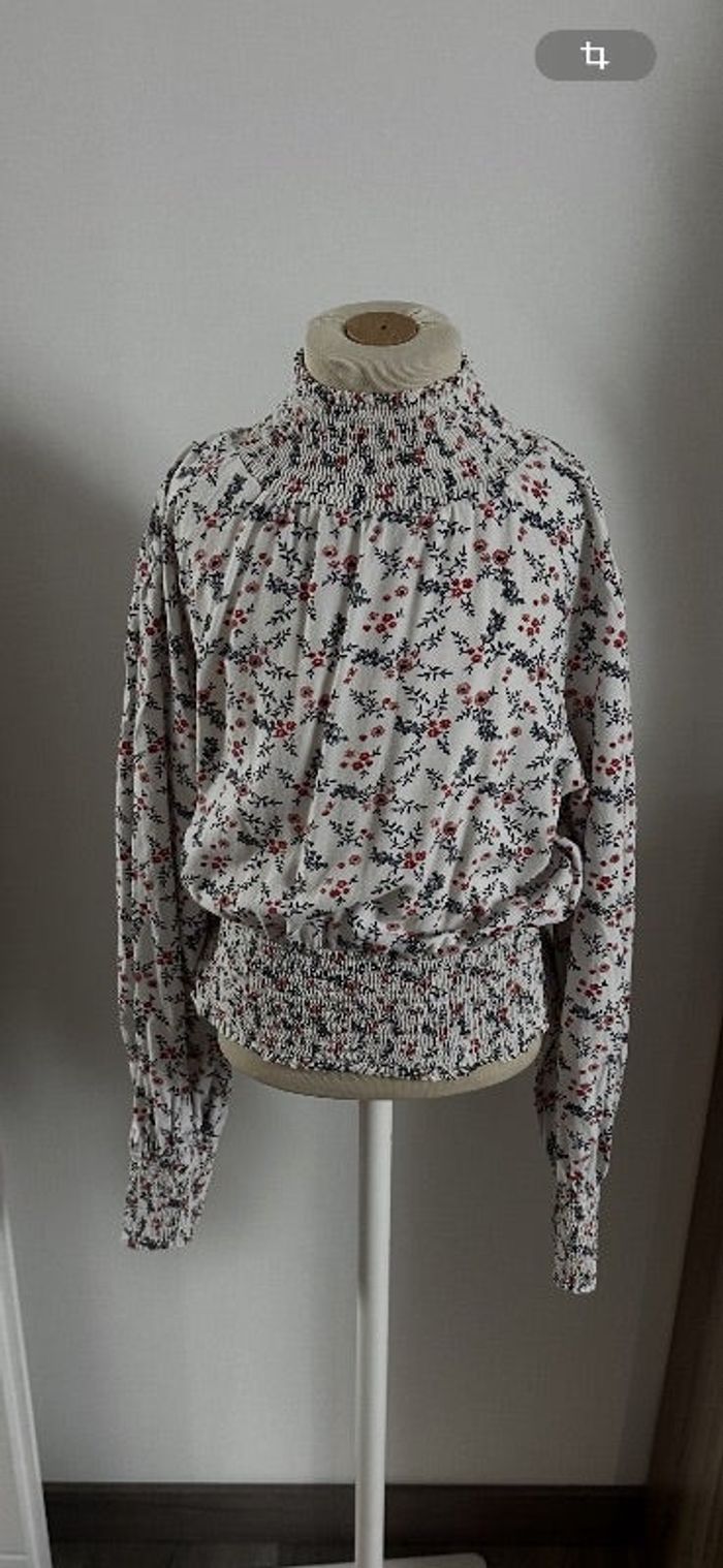 Blouse col roulé fille TXXS