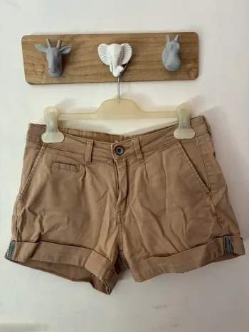Short jeans marron clair, 34, Only.
