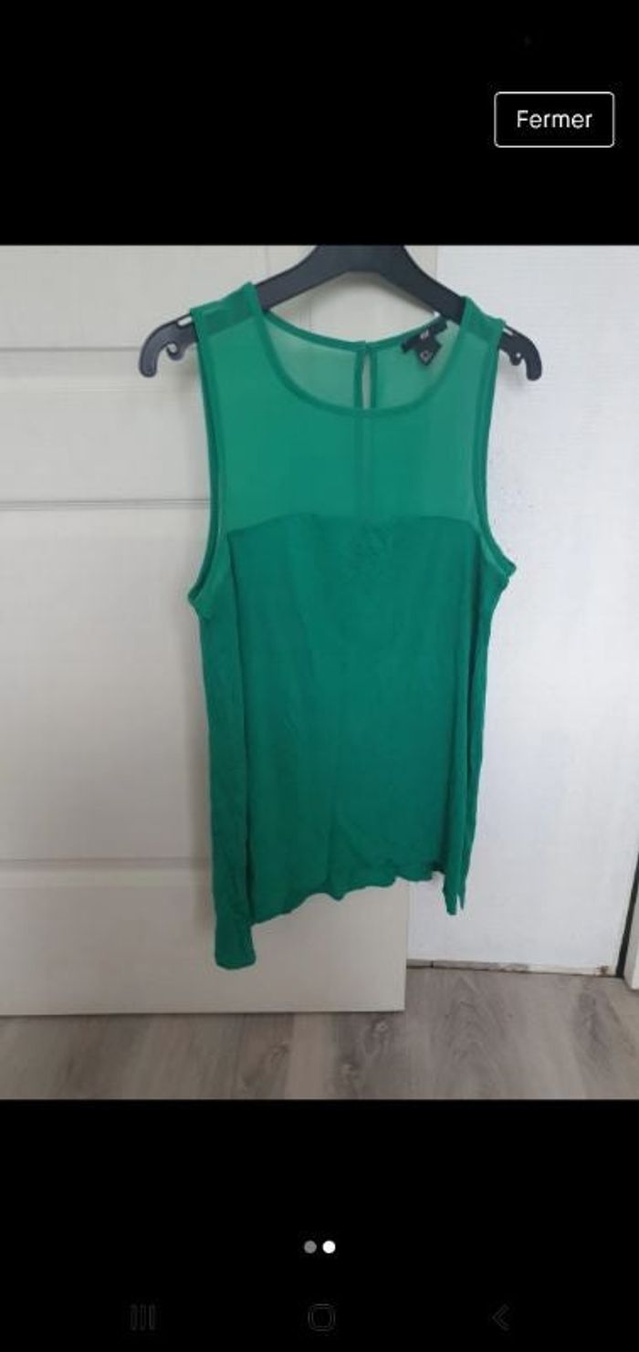 Débardeur vert