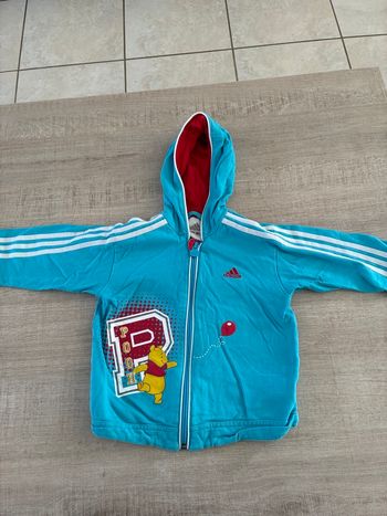 Veste adidas  Winnie l ourson  18 mois 