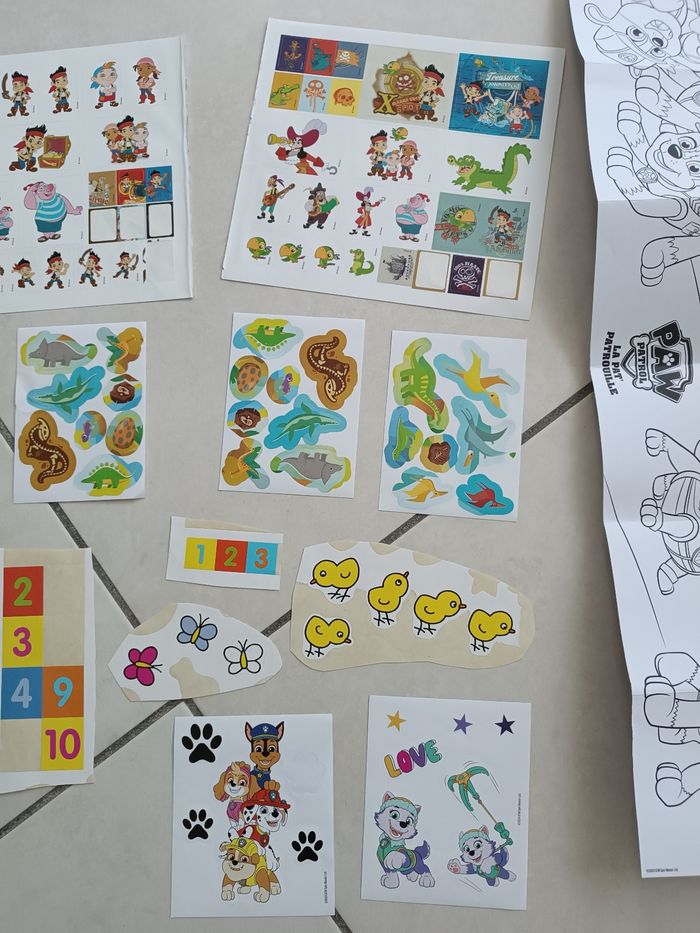 Lot stickers/gommettes - photo numéro 3