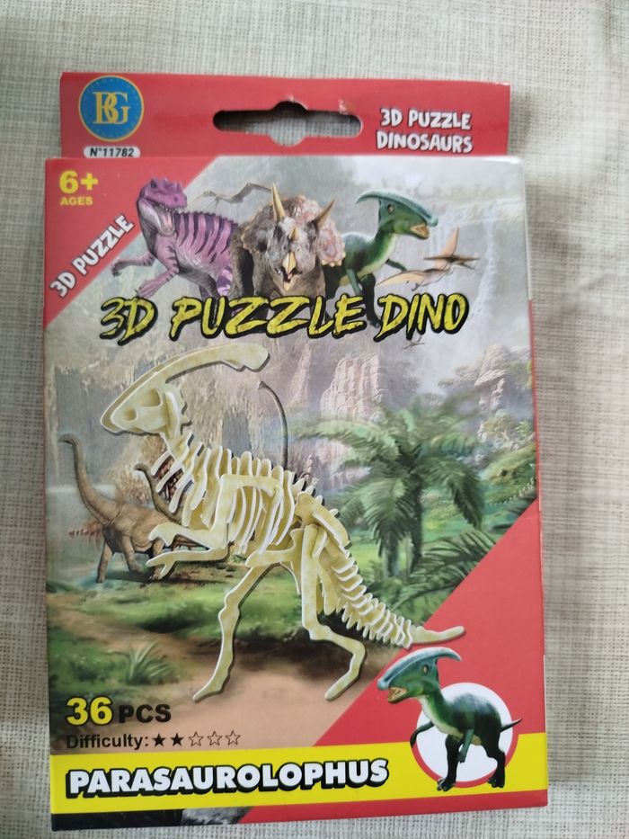 Puzzle 3d dinosaure - photo numéro 7