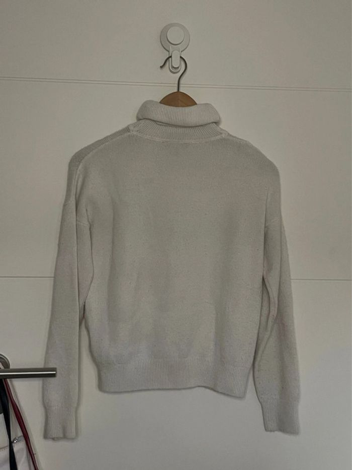 Pull blanc - photo numéro 3