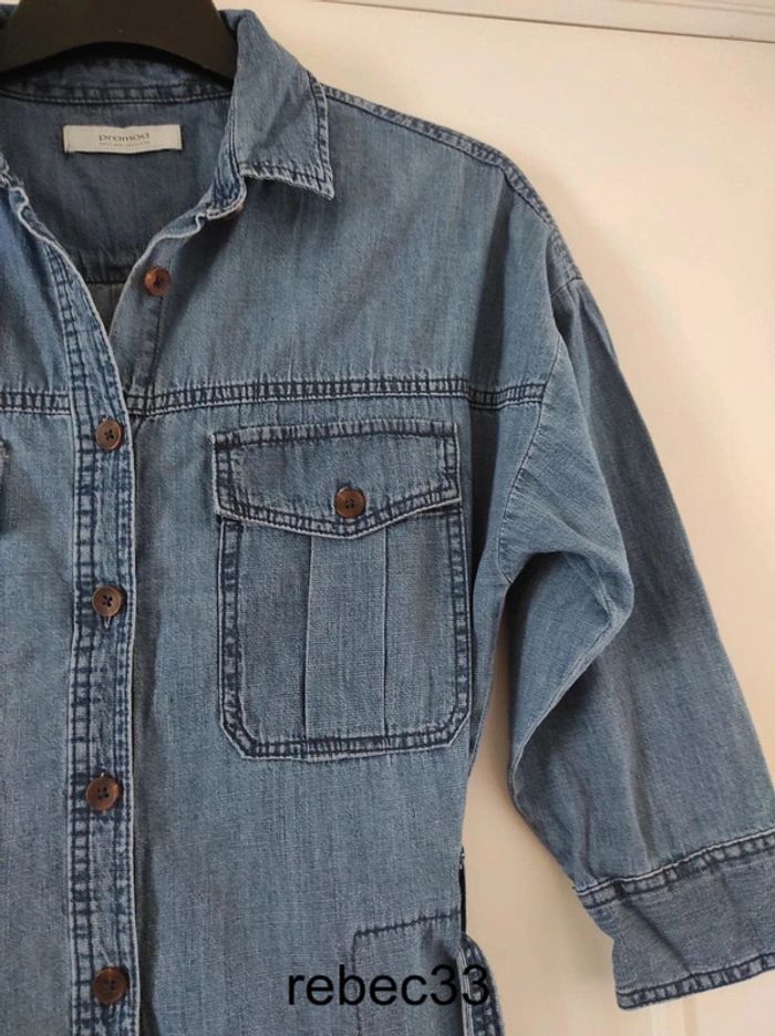 Robe jean Promod manches 3/4 - photo numéro 3