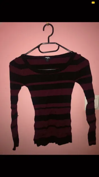 pull à rayures chaussettes