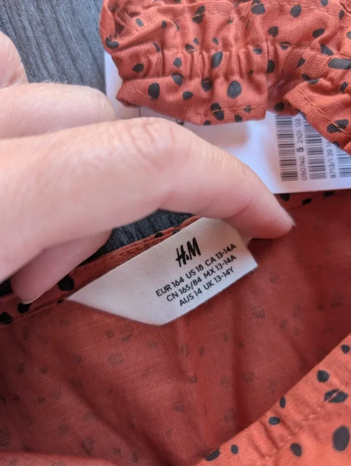 Débardeur fille 14 ans h&m neuf - photo numéro 7