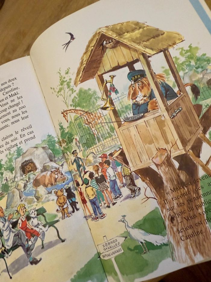 Livre vintage ancien Caroline et les Vagabonds (sans autocollant) Pierre Probst - photo numéro 8