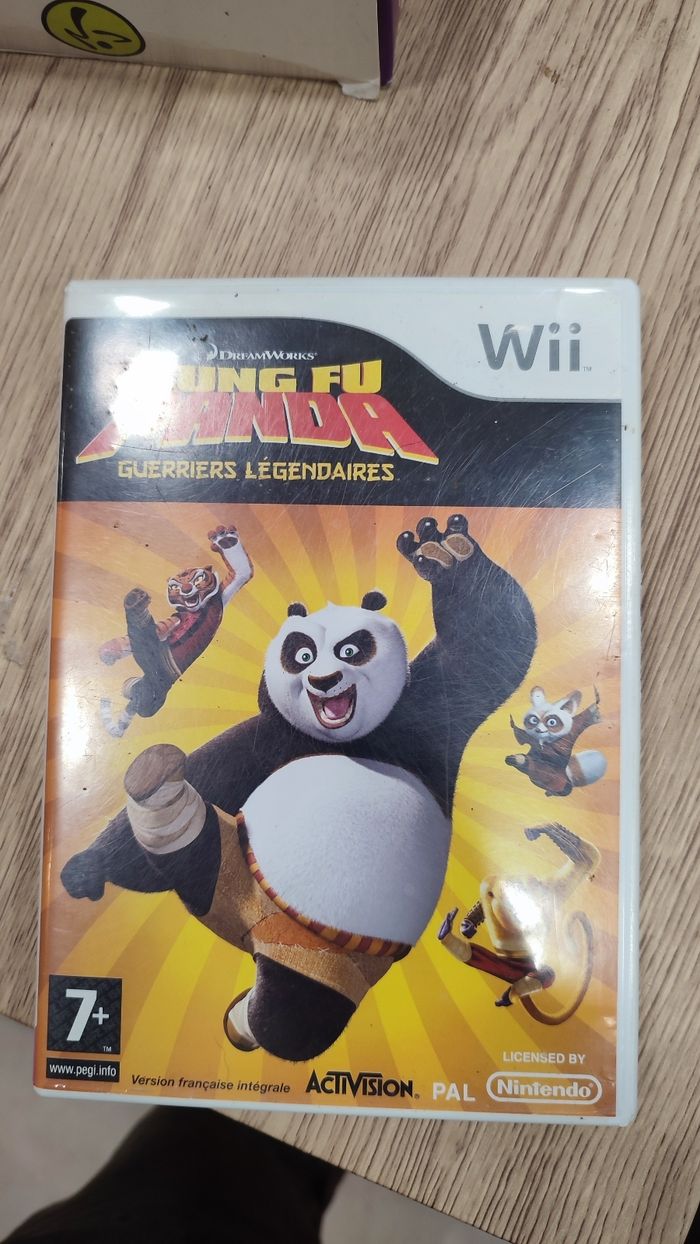 Kung fu panda guerriers légendaires wii