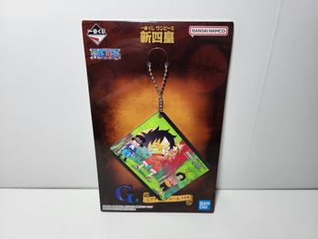 One piece Ichiban Kuji G Porte Clé / Key Ring New Four Emperors Luffy