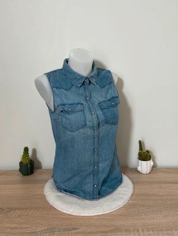 Débardeur - chemise en jean Forever 21