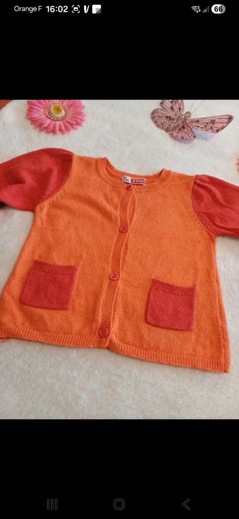 Gilet bébé taille 6 mois