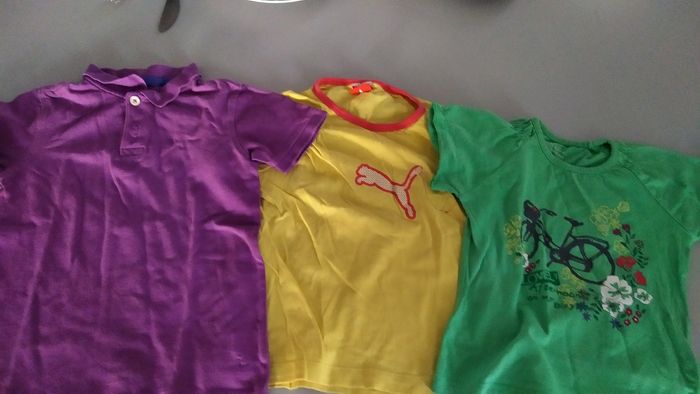 Lot de tee-shirts fille en 4 ans