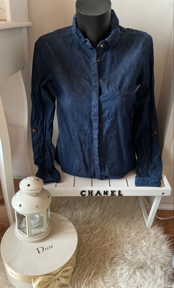 Chemise bleu foncé Camaïeu T36 TBE 💙