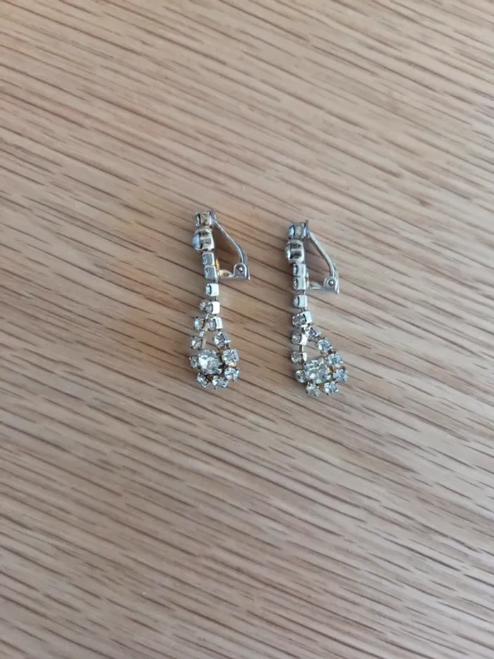 Boucles d'oreilles clip Neuves 💎