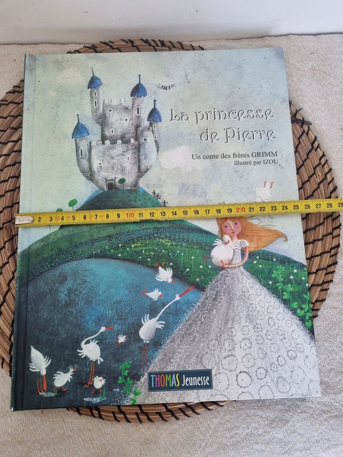 Grand livre la princesse de pierre - photo numéro 3