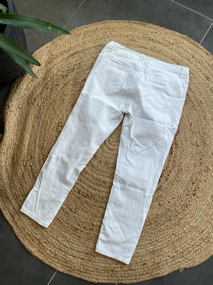 Slim blanc Gemo - photo numéro 4