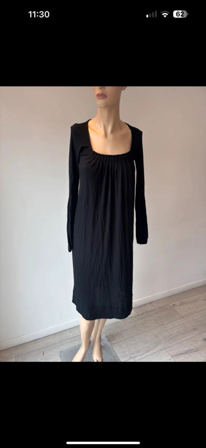 Robe noire MAJE - Taille 1 - photo numéro 4