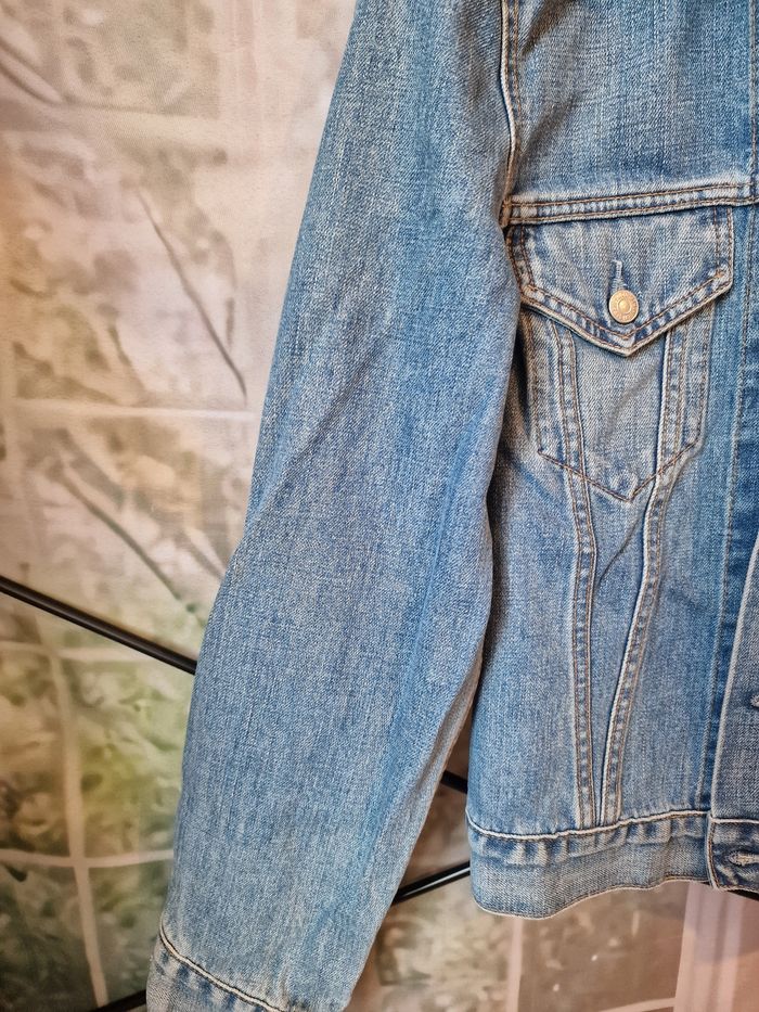 Veste vintage en jeans levis s - photo numéro 2