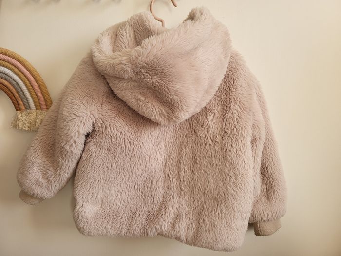 🌷Manteau chaud tout doux Zara fille taille 2 / 3 ans 98 cms - photo numéro 4