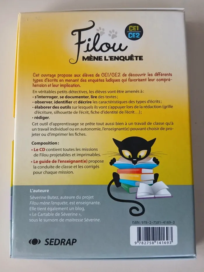 Filou mène l'enquête ce1 ce2 production d'écrit - photo numéro 2