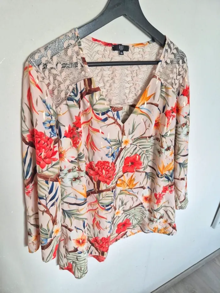 blouse jacqueline riu taille XL - photo numéro 1
