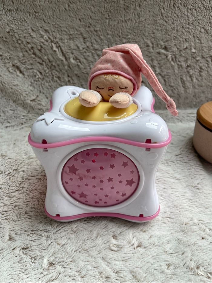 Veilleuse cube arc en ciel rose - Chicco - photo numéro 3