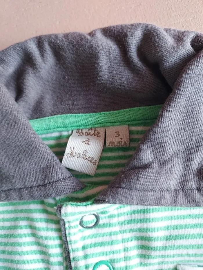 lot 5 tee shirt manches longues 3 mois - photo numéro 8