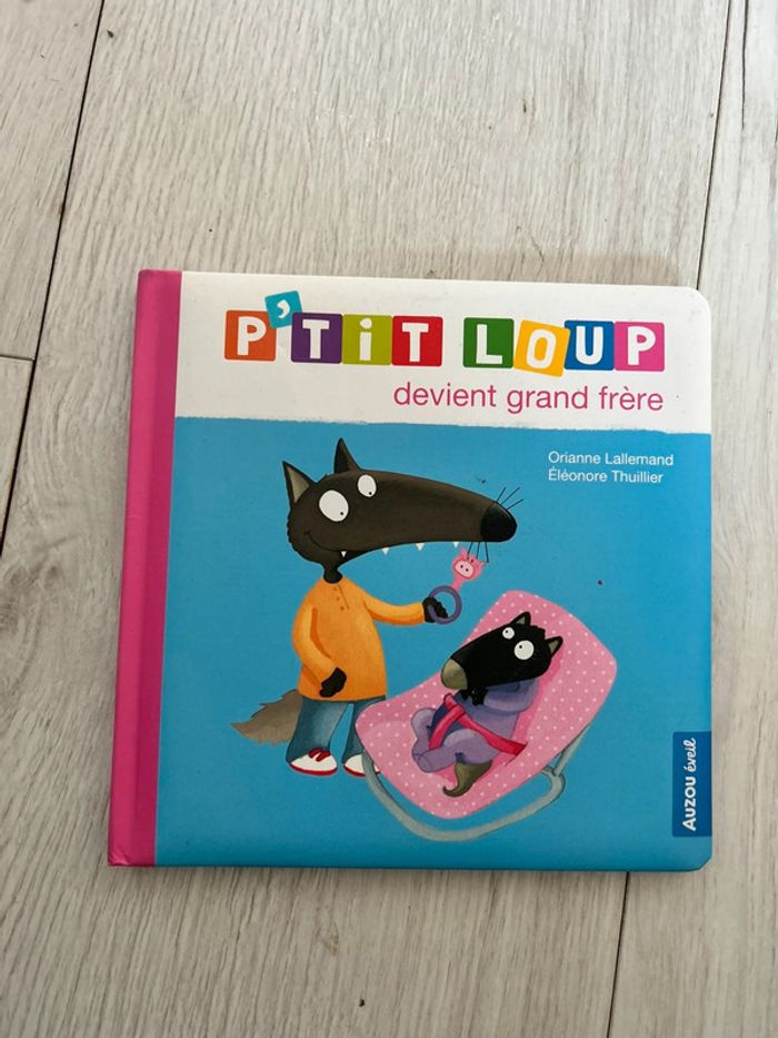 Livre p’tit loup devient grand frère