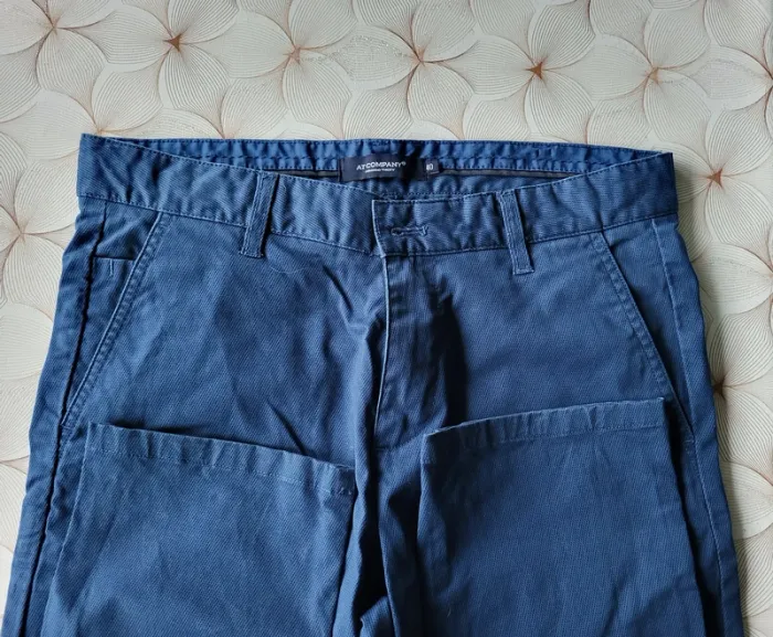 Pantalon chino habillé Homme bleu Armand Thiery taille 40 parfait état. - photo numéro 4