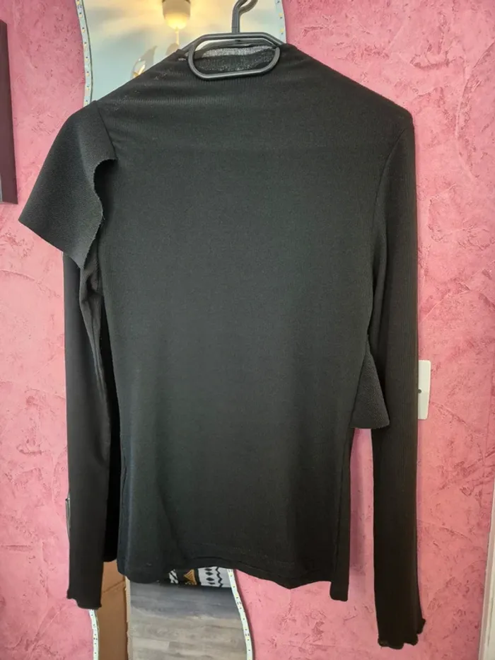 T-shirt manches longues noir Shein - photo numéro 2