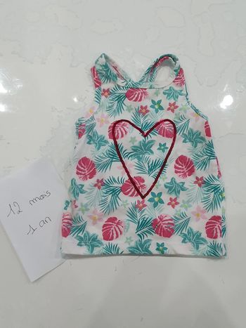 Débardeur top 12 mois 1 an