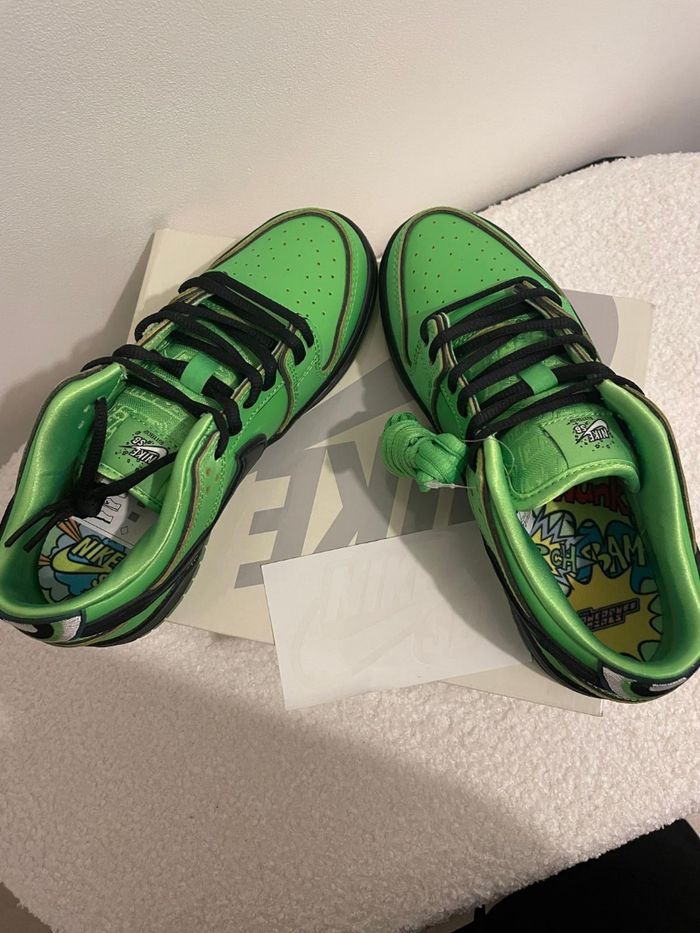 Dunk SB low super nana verte .Neuf. - photo numéro 3