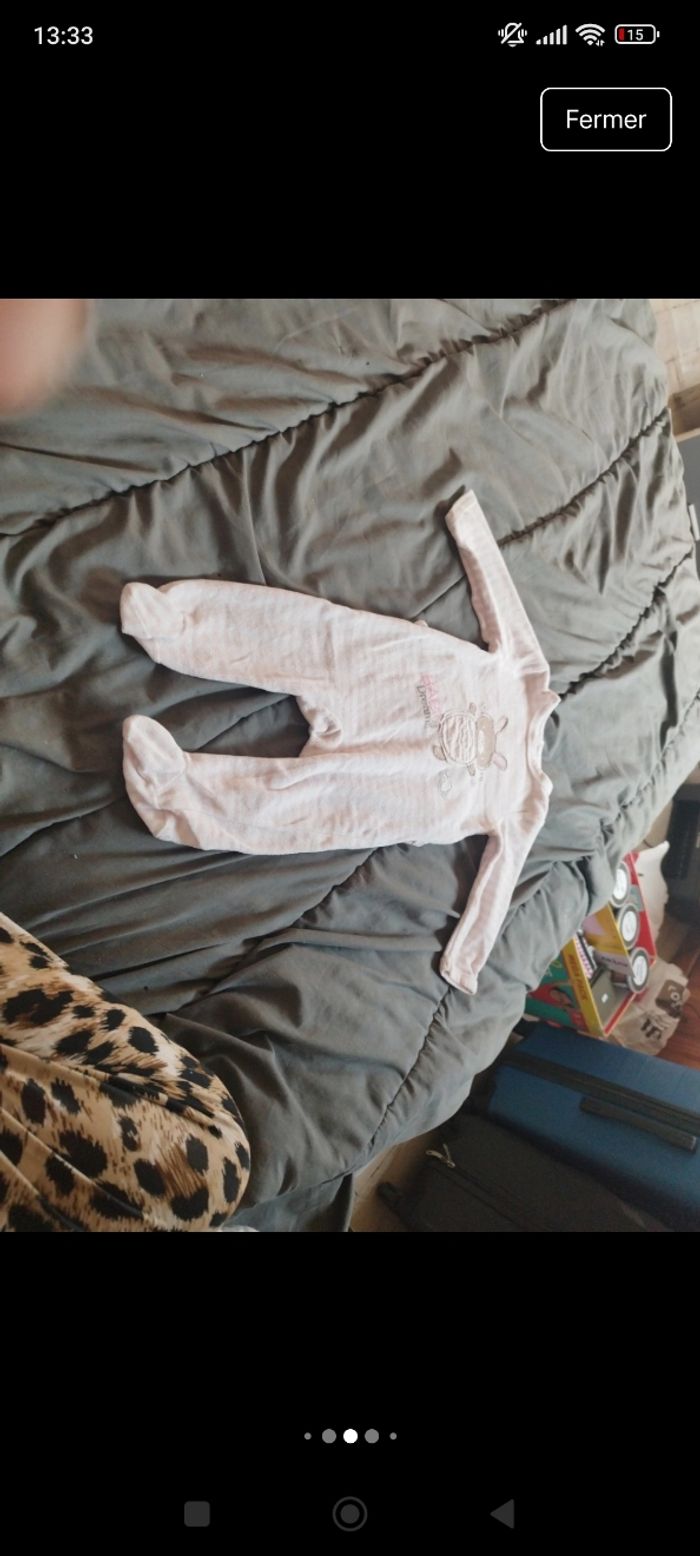 Lot de pyjama bébé fille taille 6 mois - photo numéro 10