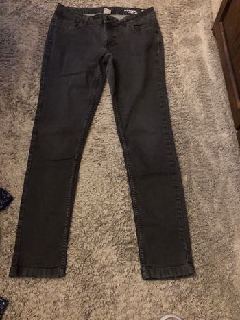 Jeans  gris foncé Cécilia Fashion 44