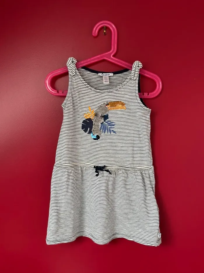 Robe okaidi fille 4 ans