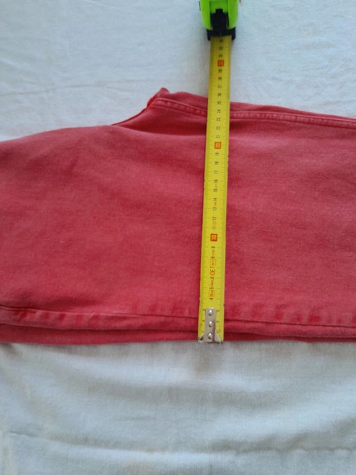 Jean taille haute rouge clair Only 28/32 - photo numéro 13