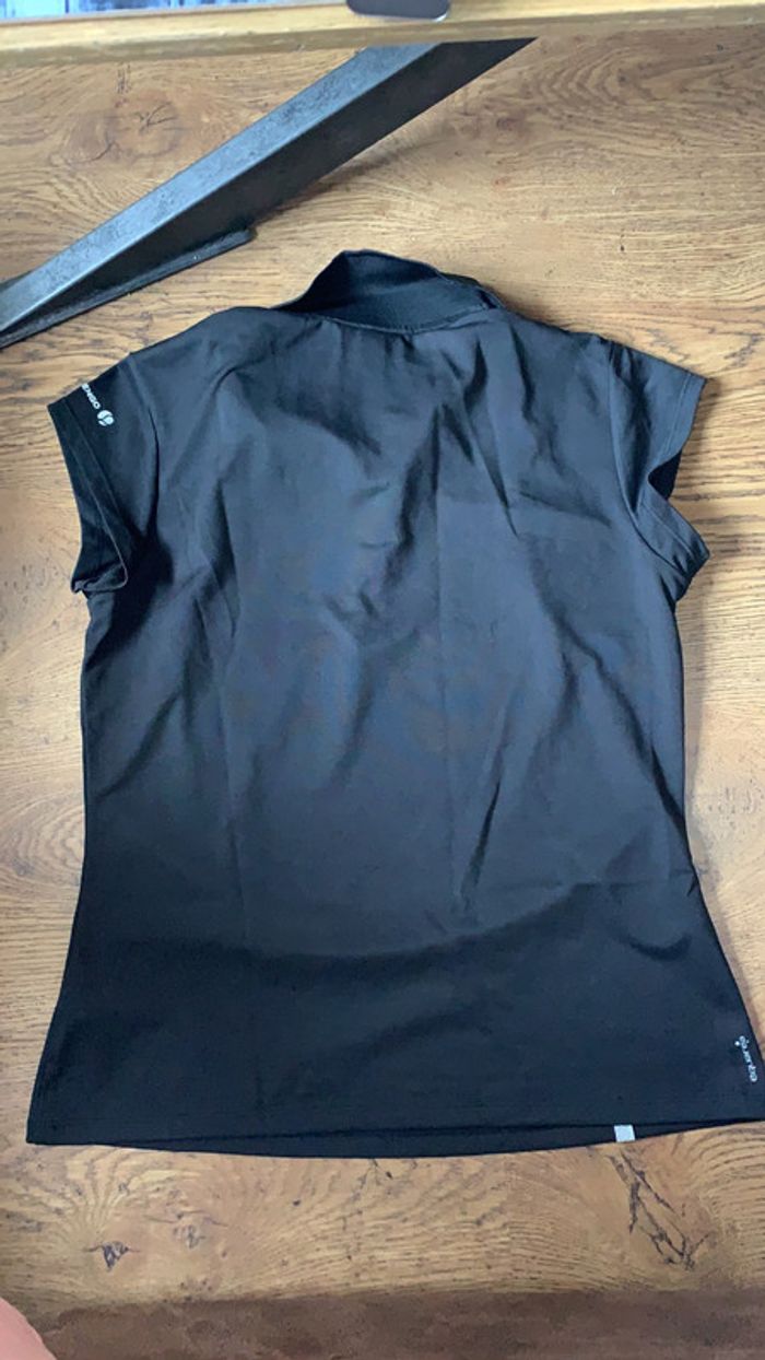 Polo de sport Artengo taille M noir et rose - photo numéro 2