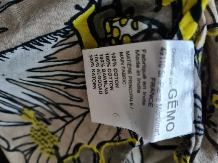 Blouse imprimée Gémo Taille 38/40 - photo numéro 4