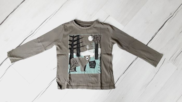 Vêtement garçon tee-shirt manches longues ours Kiabi 5 ans