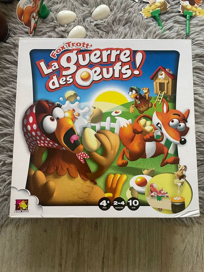 Jeu la guerre des œufs - Asmodée