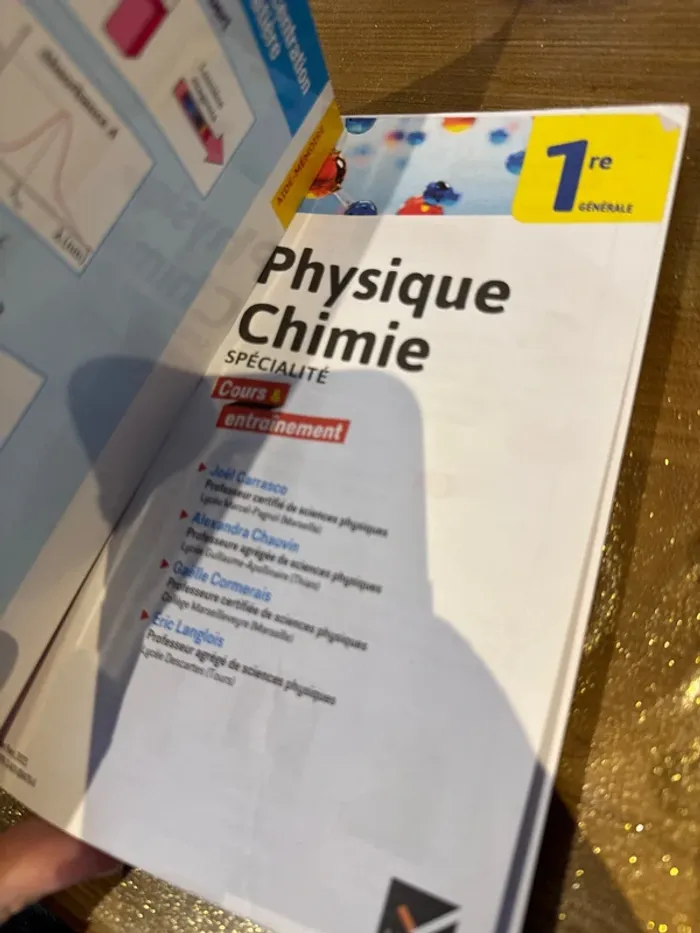 Livre, prépabac physique, chimie, spécialité, première générale - photo numéro 4